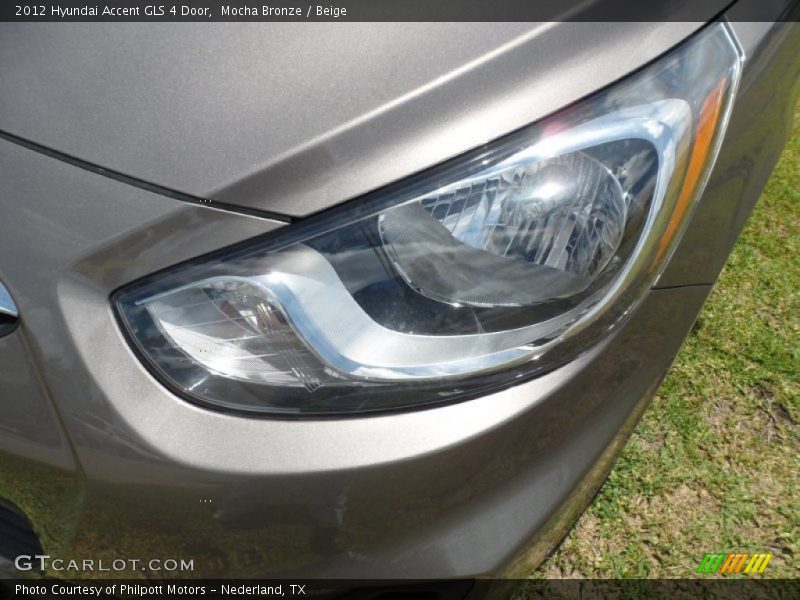 Mocha Bronze / Beige 2012 Hyundai Accent GLS 4 Door