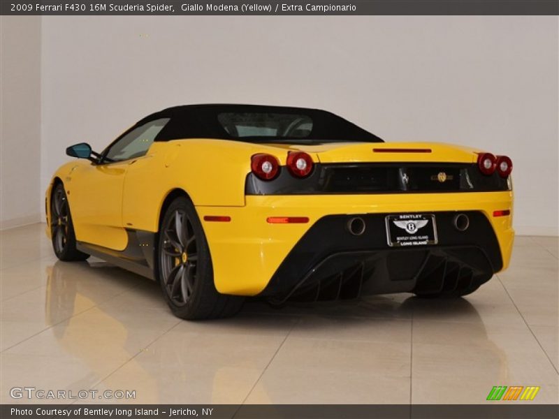 Giallo Modena (Yellow) / Extra Campionario 2009 Ferrari F430 16M Scuderia Spider