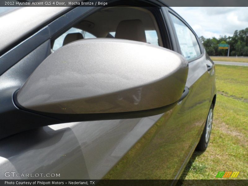 Mocha Bronze / Beige 2012 Hyundai Accent GLS 4 Door