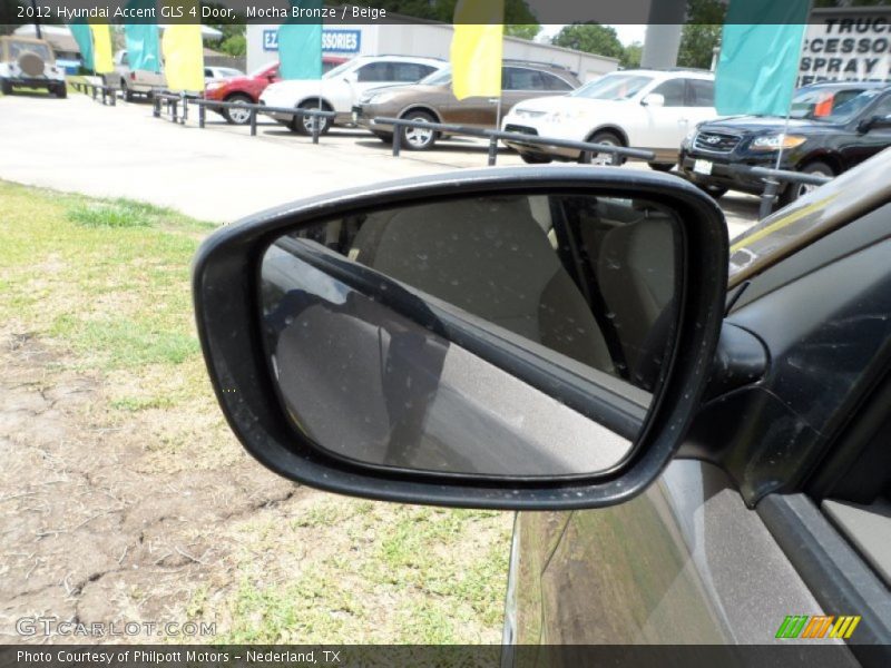 Mocha Bronze / Beige 2012 Hyundai Accent GLS 4 Door