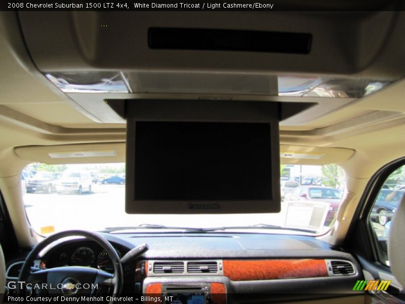 White Diamond Tricoat / Light Cashmere/Ebony 2008 Chevrolet Suburban 1500 LTZ 4x4