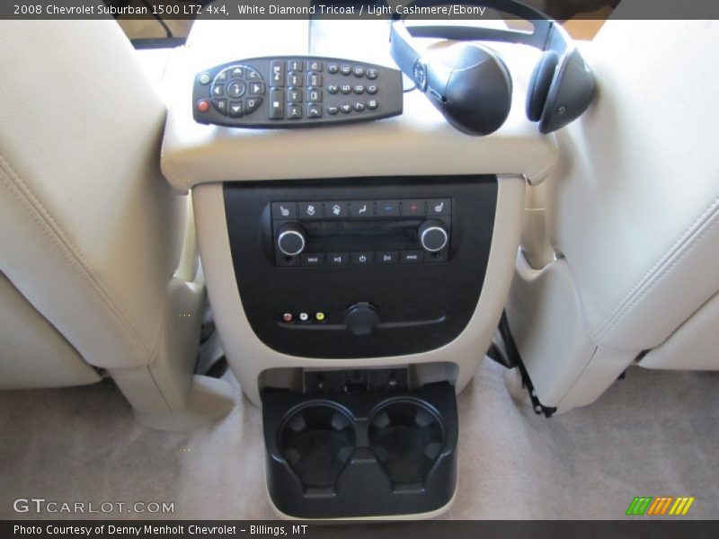 White Diamond Tricoat / Light Cashmere/Ebony 2008 Chevrolet Suburban 1500 LTZ 4x4