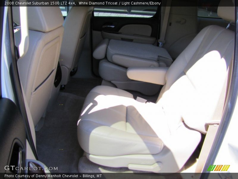 White Diamond Tricoat / Light Cashmere/Ebony 2008 Chevrolet Suburban 1500 LTZ 4x4