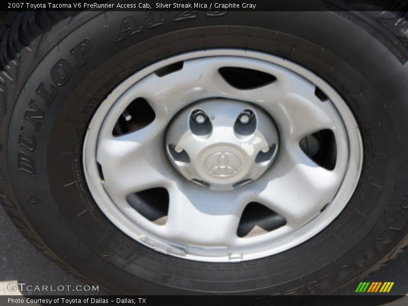 Silver Streak Mica / Graphite Gray 2007 Toyota Tacoma V6 PreRunner Access Cab