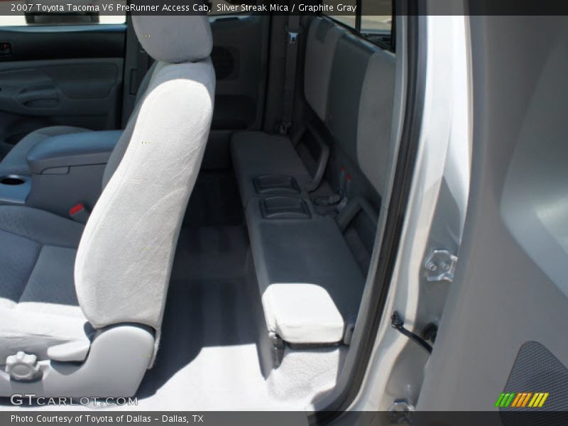Silver Streak Mica / Graphite Gray 2007 Toyota Tacoma V6 PreRunner Access Cab