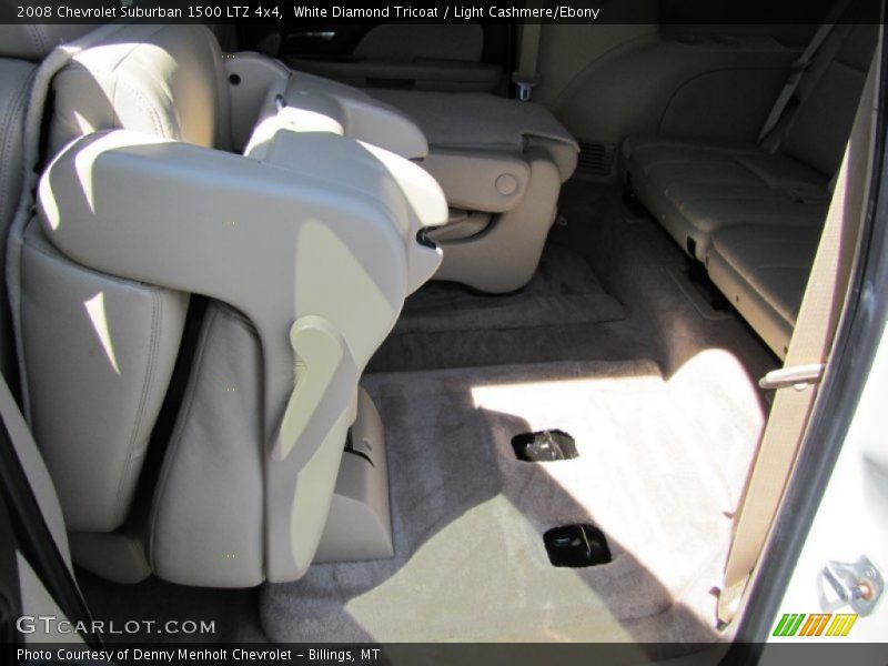 White Diamond Tricoat / Light Cashmere/Ebony 2008 Chevrolet Suburban 1500 LTZ 4x4