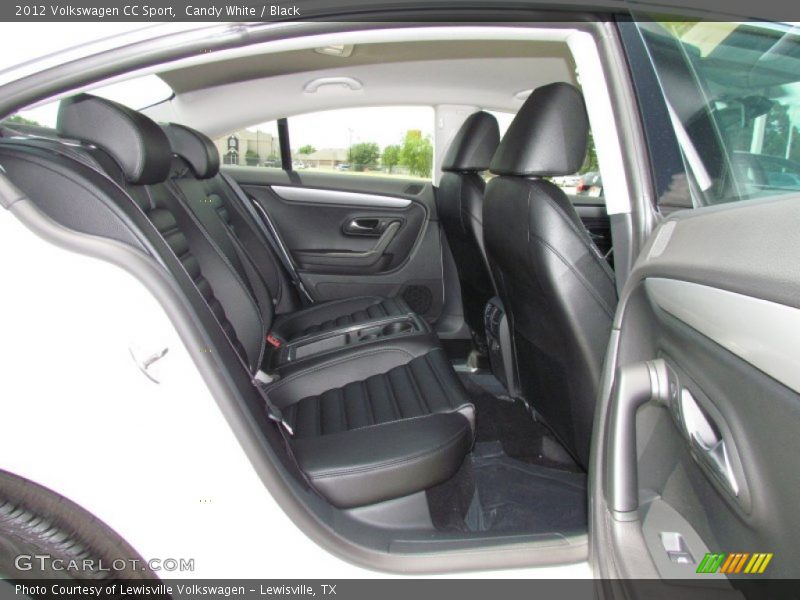 Candy White / Black 2012 Volkswagen CC Sport