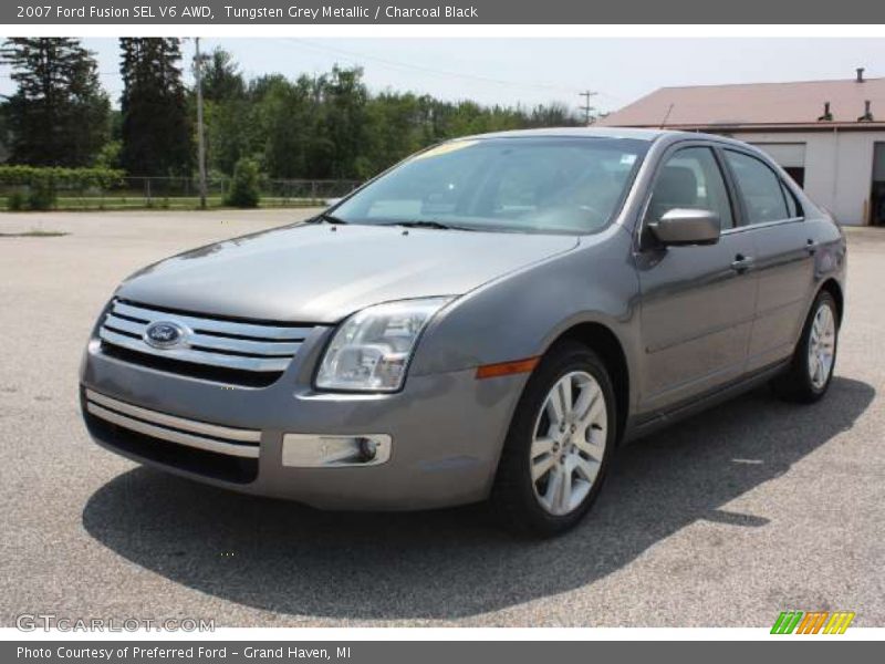 Tungsten Grey Metallic / Charcoal Black 2007 Ford Fusion SEL V6 AWD