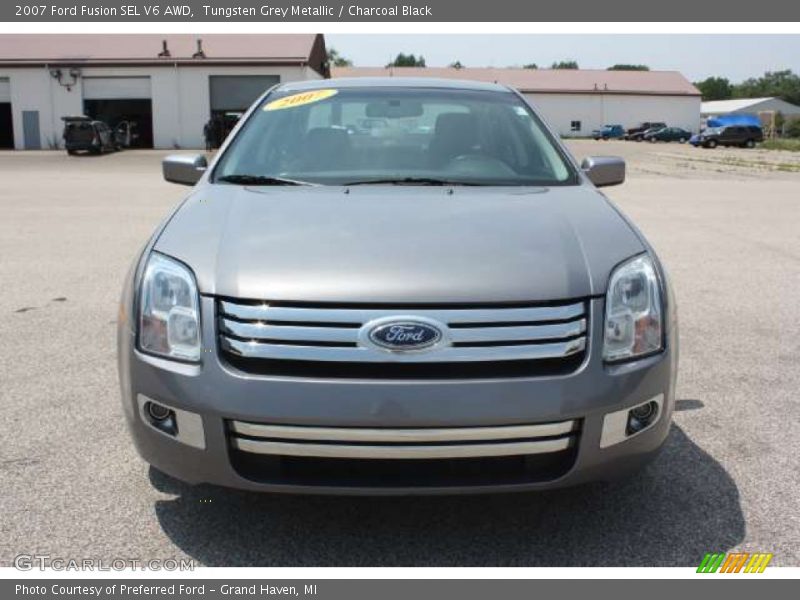 Tungsten Grey Metallic / Charcoal Black 2007 Ford Fusion SEL V6 AWD