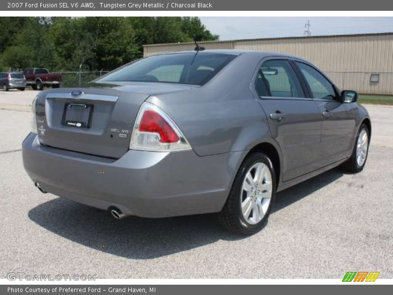 Tungsten Grey Metallic / Charcoal Black 2007 Ford Fusion SEL V6 AWD