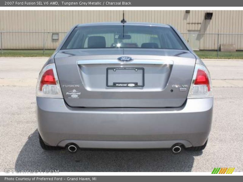 Tungsten Grey Metallic / Charcoal Black 2007 Ford Fusion SEL V6 AWD