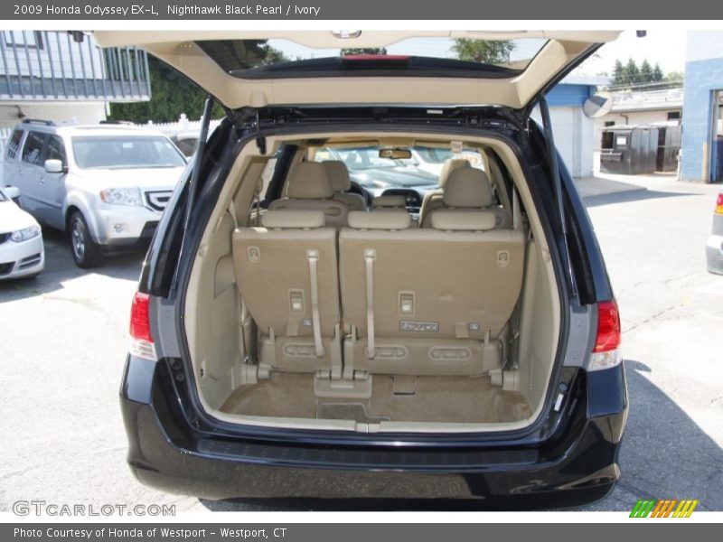 Nighthawk Black Pearl / Ivory 2009 Honda Odyssey EX-L