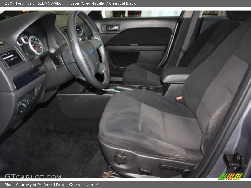 Tungsten Grey Metallic / Charcoal Black 2007 Ford Fusion SEL V6 AWD