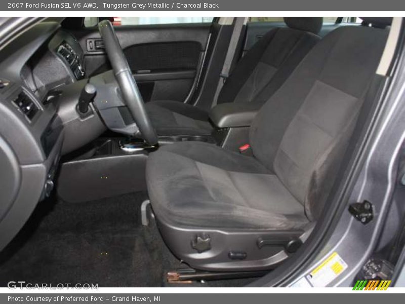 Tungsten Grey Metallic / Charcoal Black 2007 Ford Fusion SEL V6 AWD