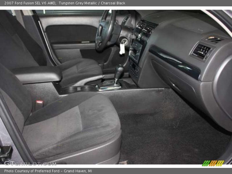 Tungsten Grey Metallic / Charcoal Black 2007 Ford Fusion SEL V6 AWD