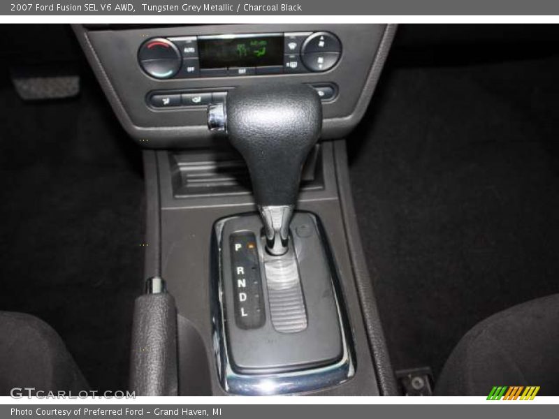 Tungsten Grey Metallic / Charcoal Black 2007 Ford Fusion SEL V6 AWD