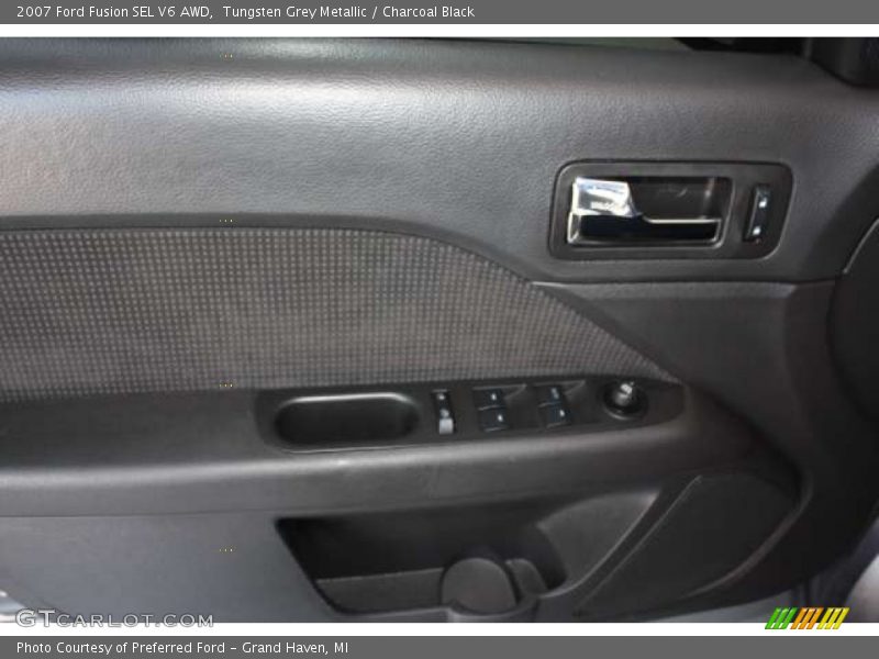 Tungsten Grey Metallic / Charcoal Black 2007 Ford Fusion SEL V6 AWD