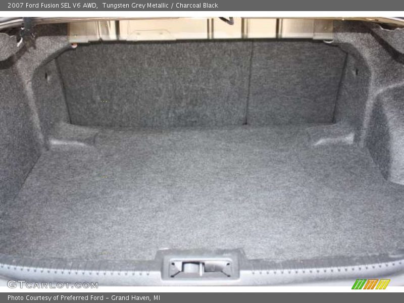 Tungsten Grey Metallic / Charcoal Black 2007 Ford Fusion SEL V6 AWD