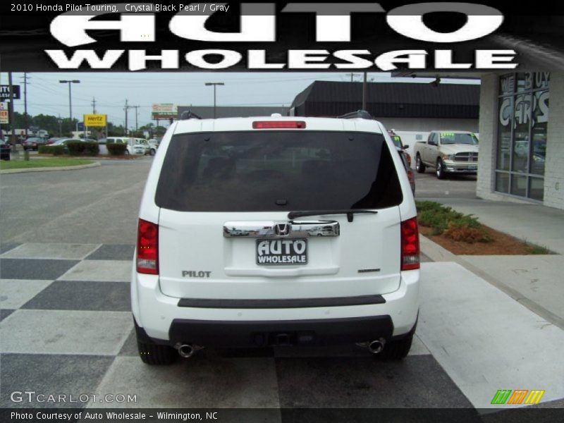 Crystal Black Pearl / Gray 2010 Honda Pilot Touring