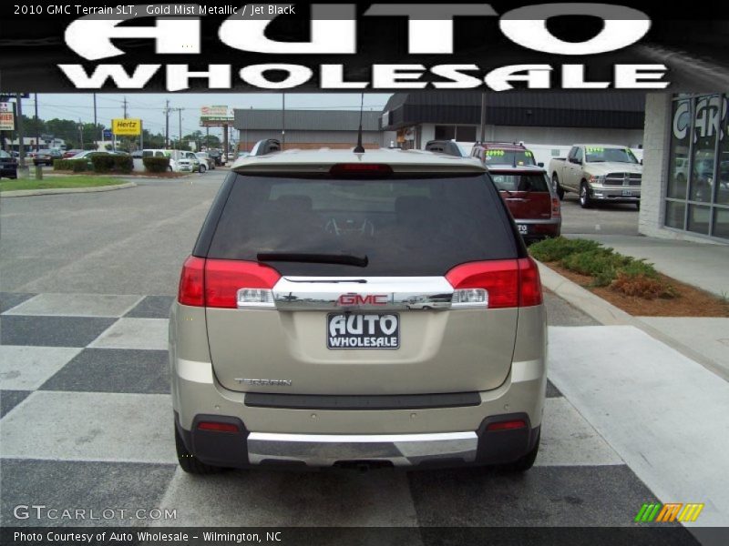 Gold Mist Metallic / Jet Black 2010 GMC Terrain SLT