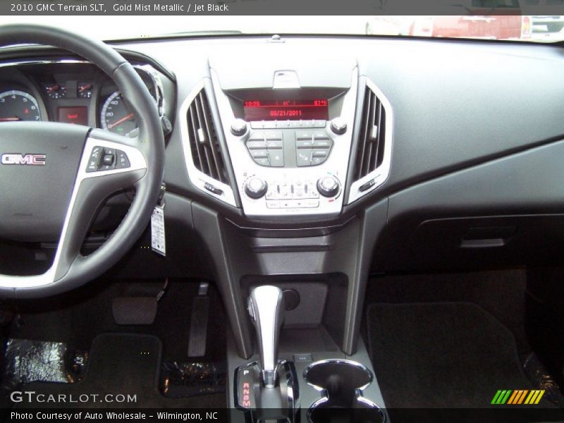 Gold Mist Metallic / Jet Black 2010 GMC Terrain SLT