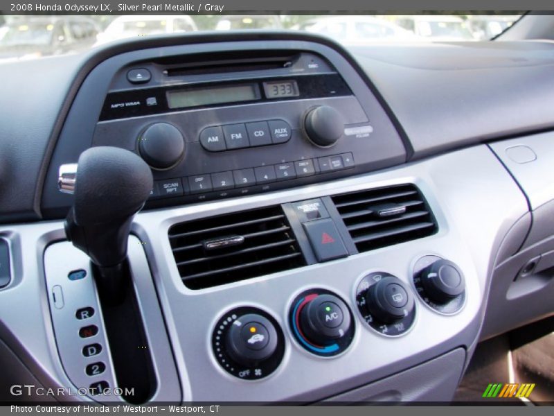 Silver Pearl Metallic / Gray 2008 Honda Odyssey LX