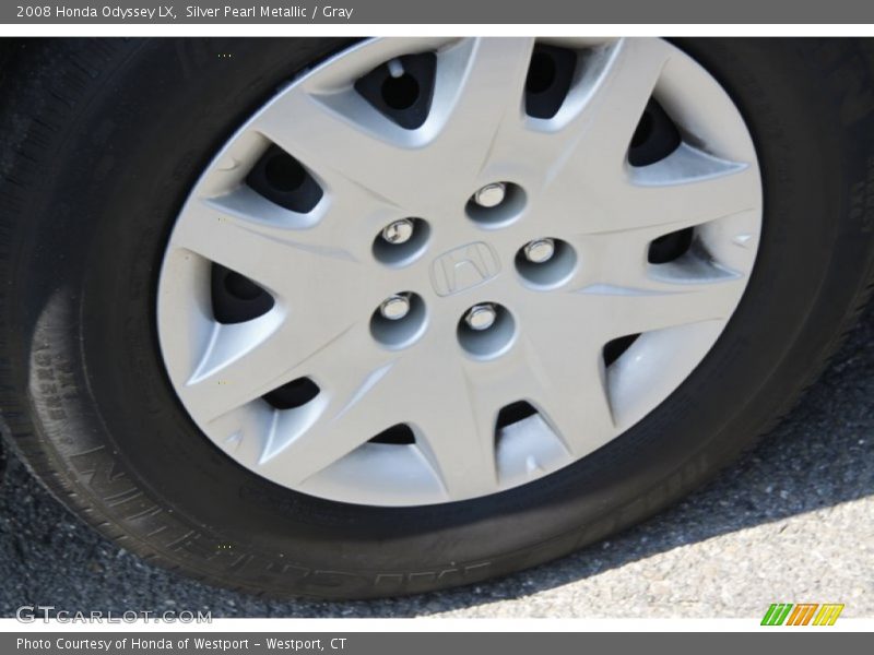 Silver Pearl Metallic / Gray 2008 Honda Odyssey LX