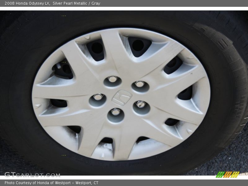 Silver Pearl Metallic / Gray 2008 Honda Odyssey LX
