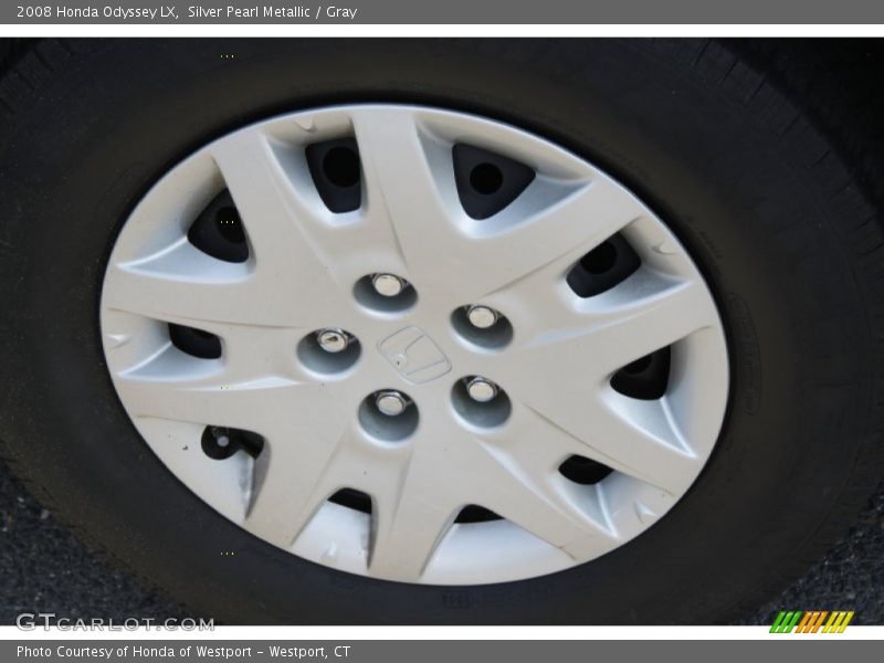 Silver Pearl Metallic / Gray 2008 Honda Odyssey LX