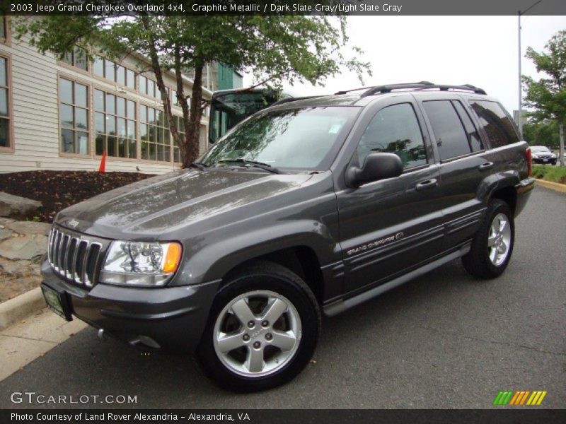 Graphite Metallic / Dark Slate Gray/Light Slate Gray 2003 Jeep Grand Cherokee Overland 4x4