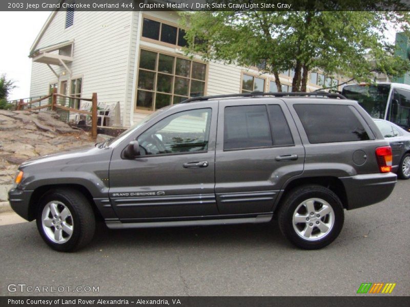 Graphite Metallic / Dark Slate Gray/Light Slate Gray 2003 Jeep Grand Cherokee Overland 4x4