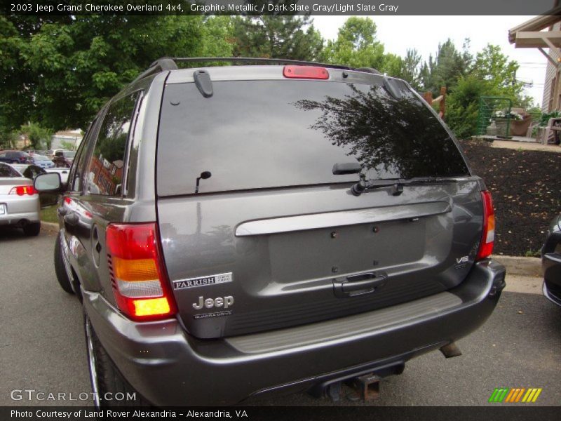 Graphite Metallic / Dark Slate Gray/Light Slate Gray 2003 Jeep Grand Cherokee Overland 4x4