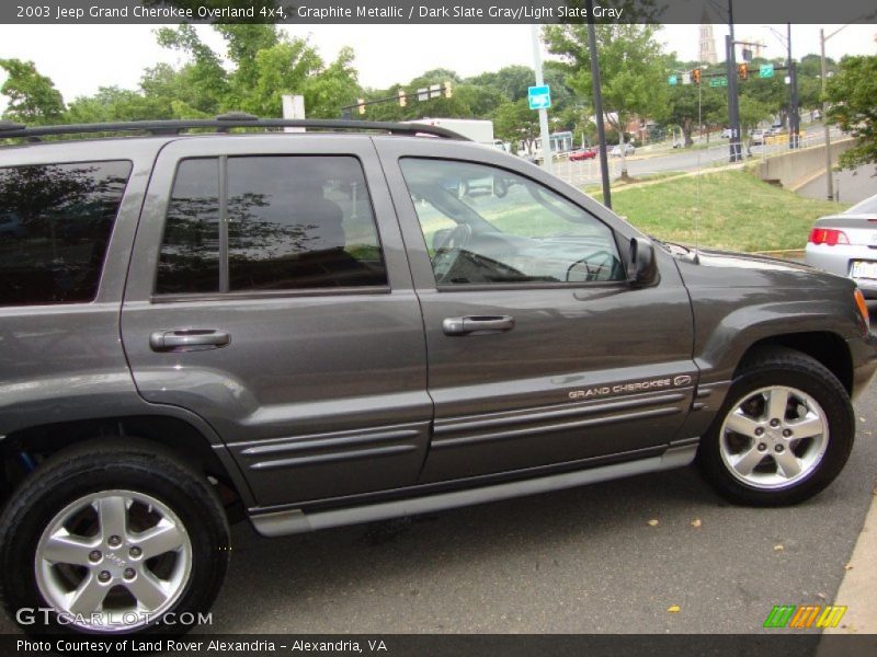 Graphite Metallic / Dark Slate Gray/Light Slate Gray 2003 Jeep Grand Cherokee Overland 4x4
