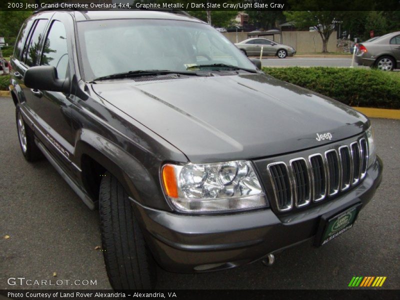 Graphite Metallic / Dark Slate Gray/Light Slate Gray 2003 Jeep Grand Cherokee Overland 4x4