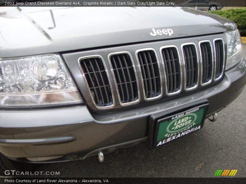 Graphite Metallic / Dark Slate Gray/Light Slate Gray 2003 Jeep Grand Cherokee Overland 4x4