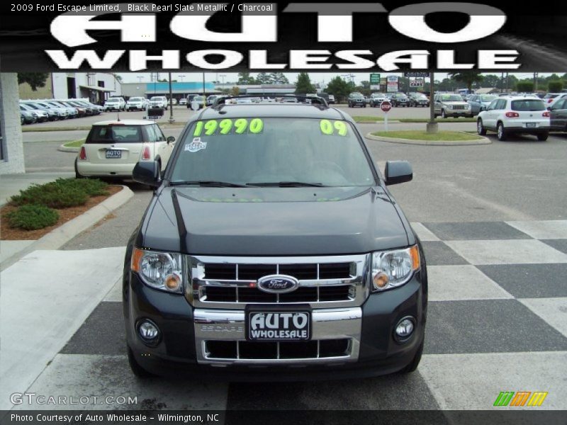 Black Pearl Slate Metallic / Charcoal 2009 Ford Escape Limited