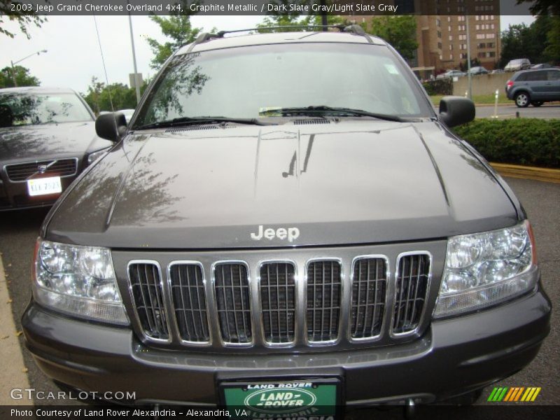 Graphite Metallic / Dark Slate Gray/Light Slate Gray 2003 Jeep Grand Cherokee Overland 4x4