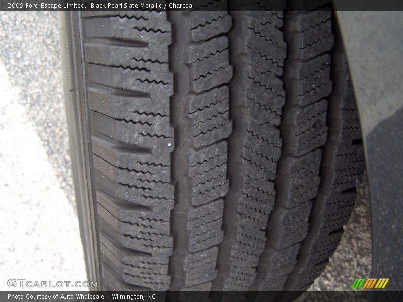 Black Pearl Slate Metallic / Charcoal 2009 Ford Escape Limited