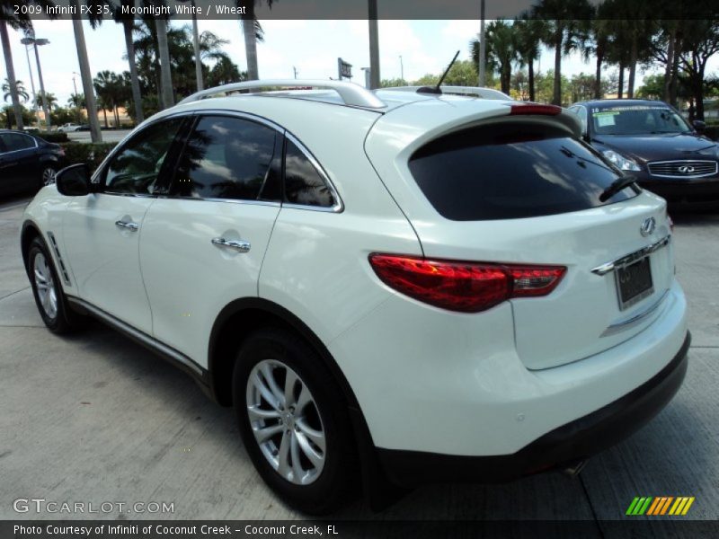 Moonlight White / Wheat 2009 Infiniti FX 35