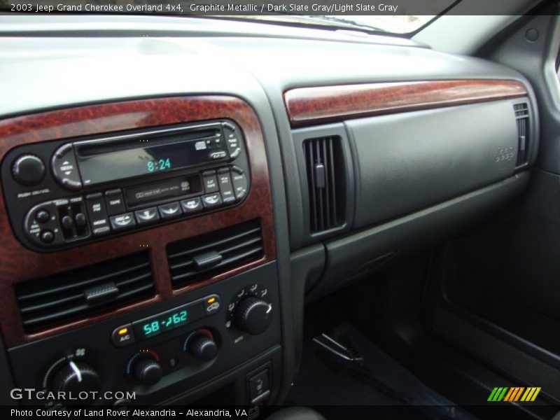 Graphite Metallic / Dark Slate Gray/Light Slate Gray 2003 Jeep Grand Cherokee Overland 4x4
