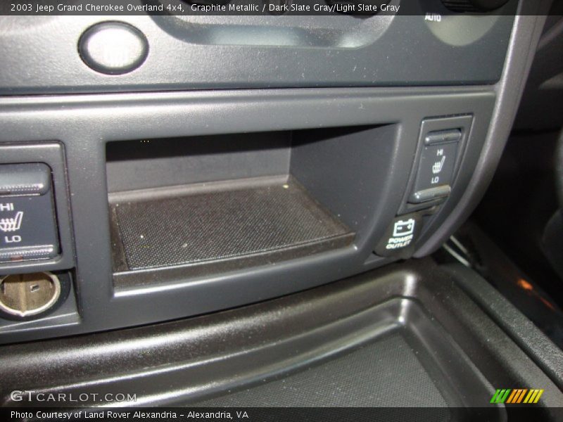 Graphite Metallic / Dark Slate Gray/Light Slate Gray 2003 Jeep Grand Cherokee Overland 4x4