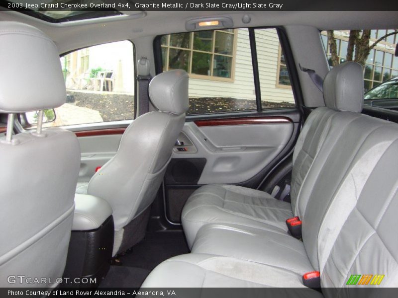 Graphite Metallic / Dark Slate Gray/Light Slate Gray 2003 Jeep Grand Cherokee Overland 4x4