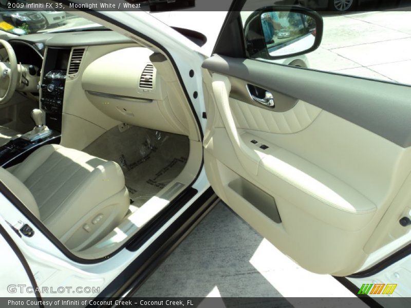 Moonlight White / Wheat 2009 Infiniti FX 35