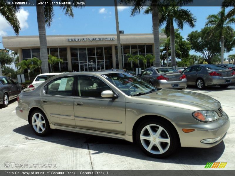 Golden Sand Metallic / Beige 2004 Infiniti I 35