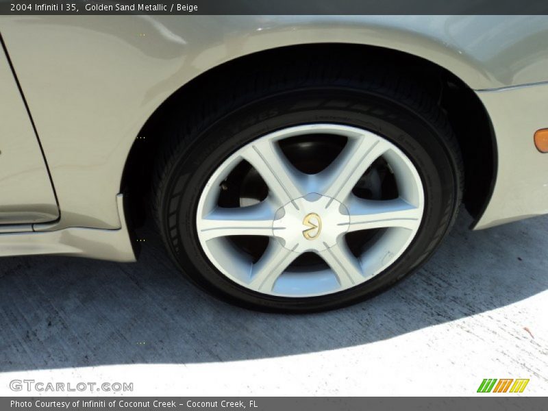Golden Sand Metallic / Beige 2004 Infiniti I 35