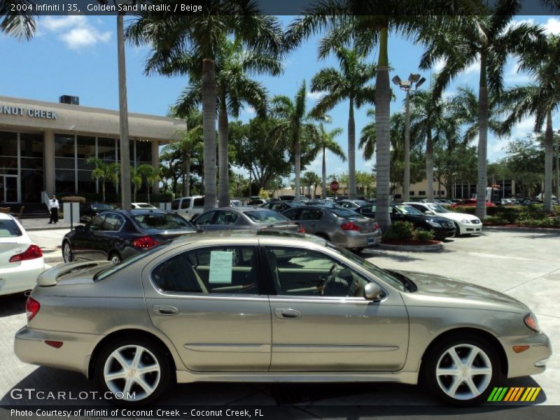 Golden Sand Metallic / Beige 2004 Infiniti I 35