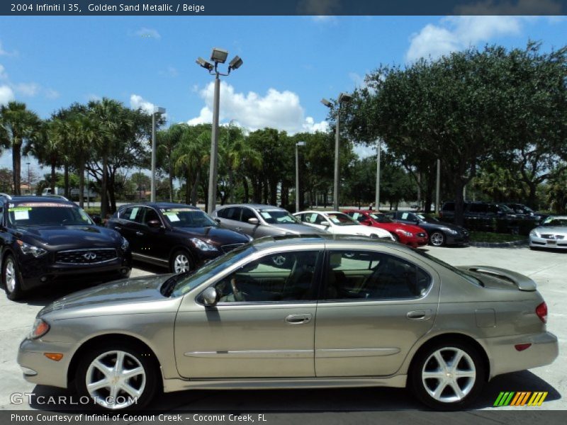 Golden Sand Metallic / Beige 2004 Infiniti I 35