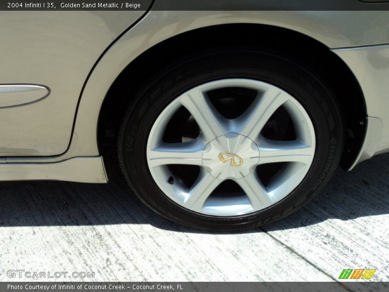 Golden Sand Metallic / Beige 2004 Infiniti I 35