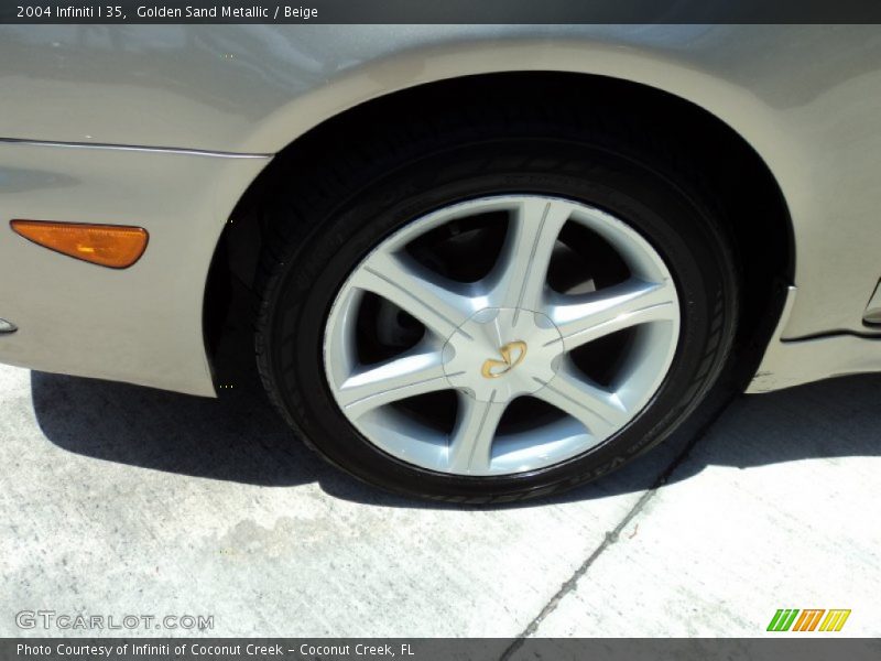 Golden Sand Metallic / Beige 2004 Infiniti I 35