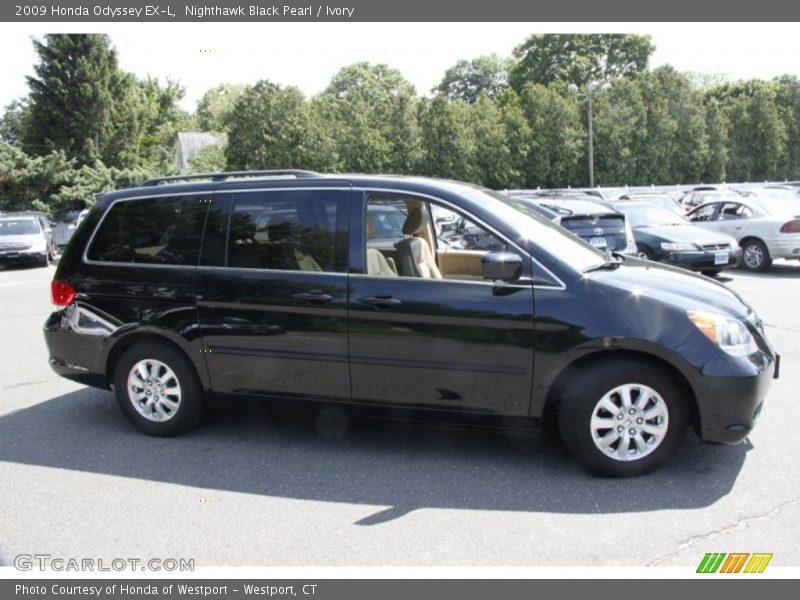 Nighthawk Black Pearl / Ivory 2009 Honda Odyssey EX-L